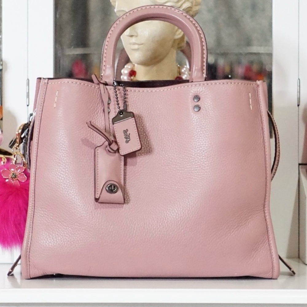 Coach Peony 1941 Rogue 31 in Dusty Rose Pink